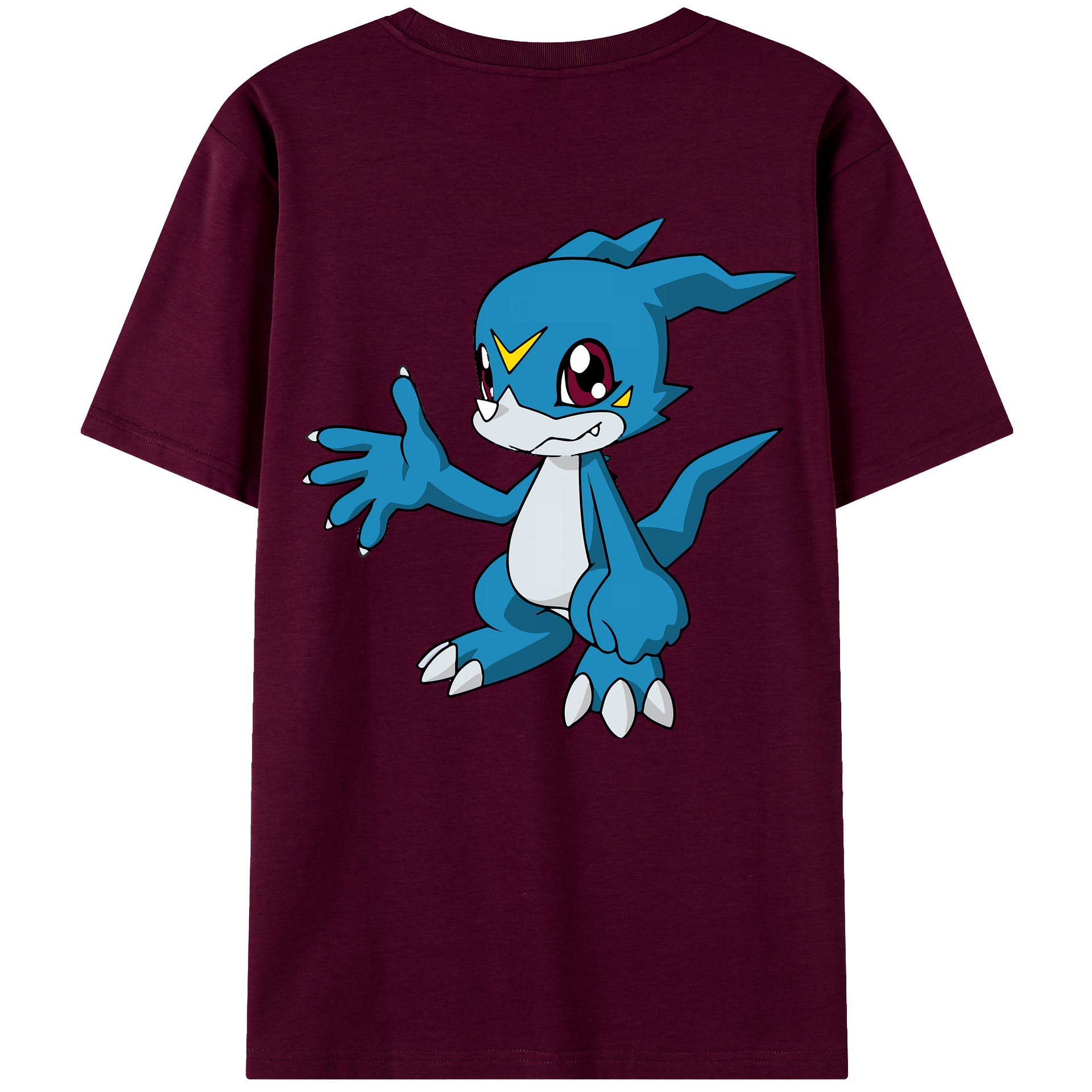 （画像用） Digimon デジタルモンスター/デジモン レディース半袖Tシャツ(バックプリント)
